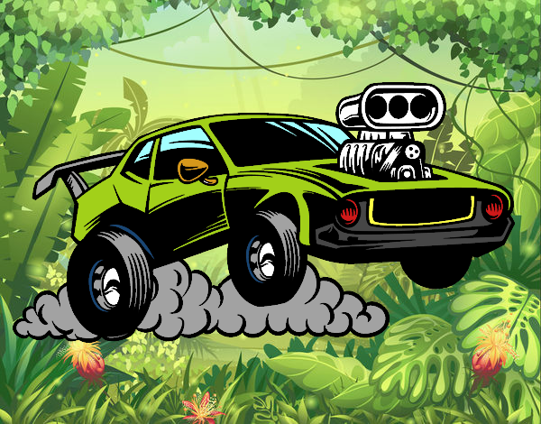 Deportivo muscle car