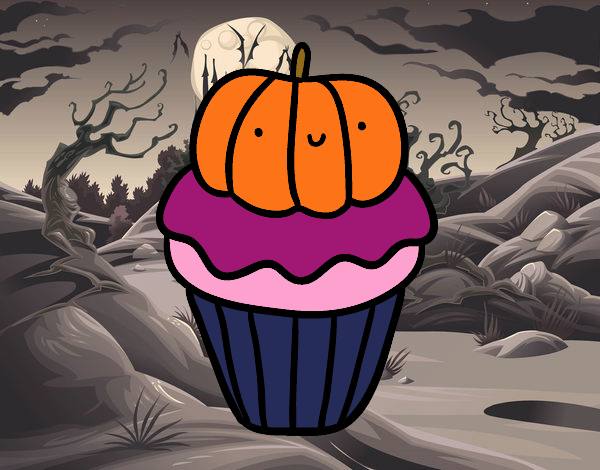 Halloween cupcake