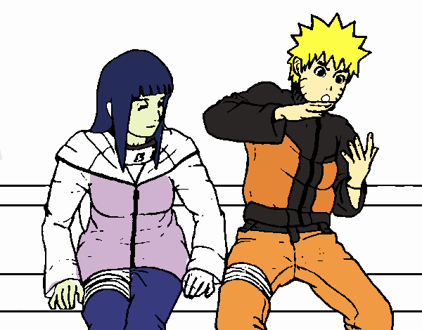 Hinata y Naruto