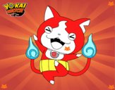 Jibanyan feliz