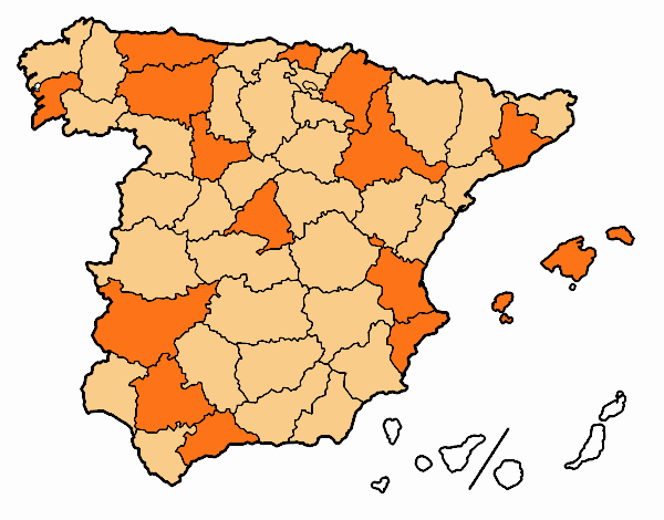 Las provincias de España