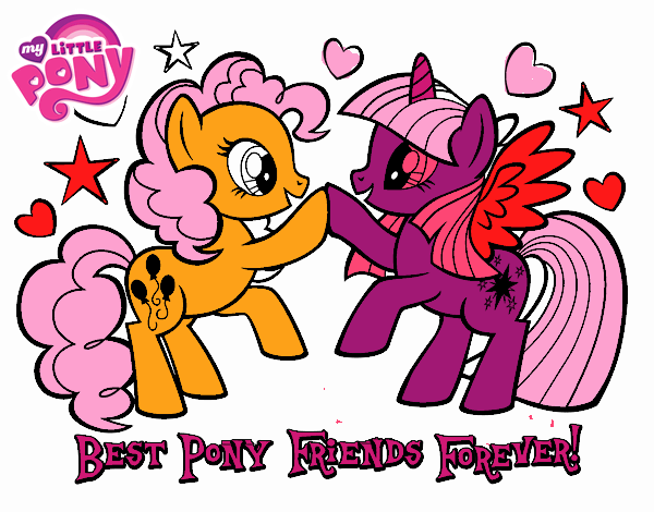 Mejores Pony Amigas para siempre