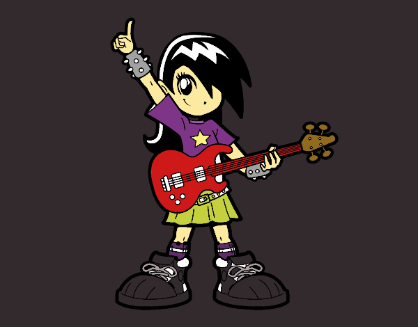 Niña rockera