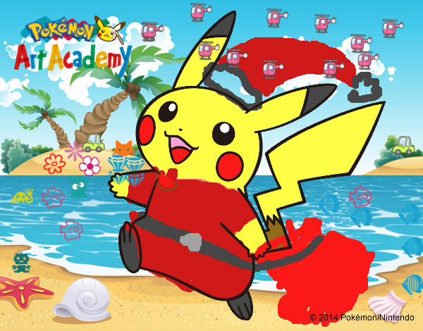 Pikachu en Pokémon Art Academy