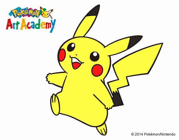 Pikachu en Pokémon Art Academy