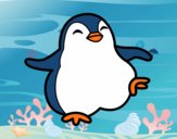 Pingüino bailando