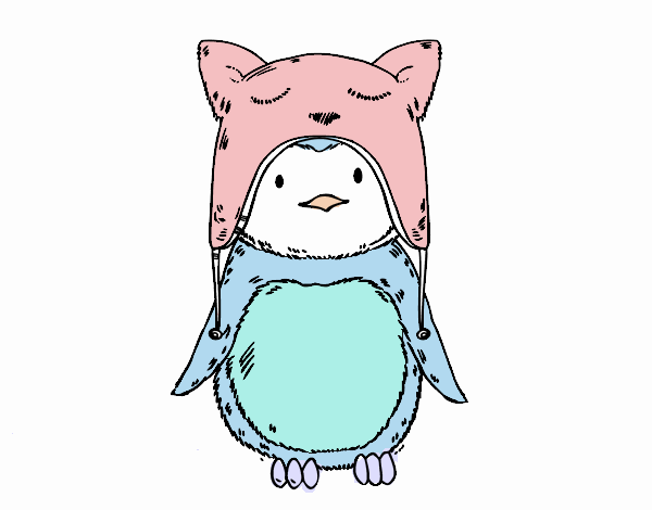 pinguino kawaii