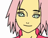 Sakura Haruno red