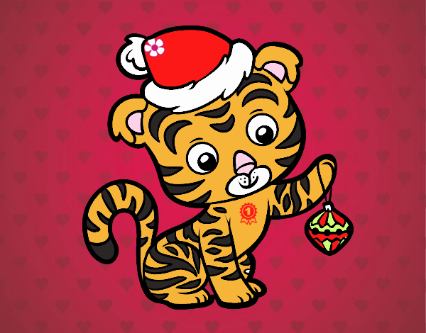 Tigre navideño