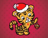 Tigre navideño