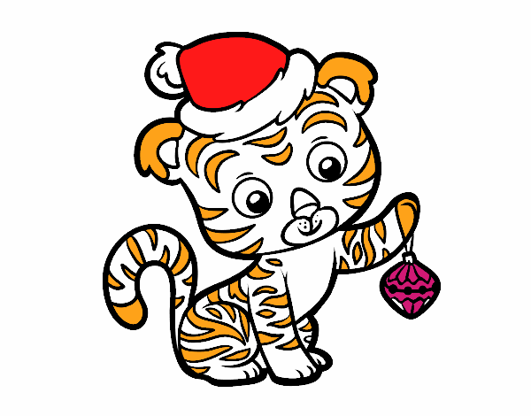 Tigre navideño