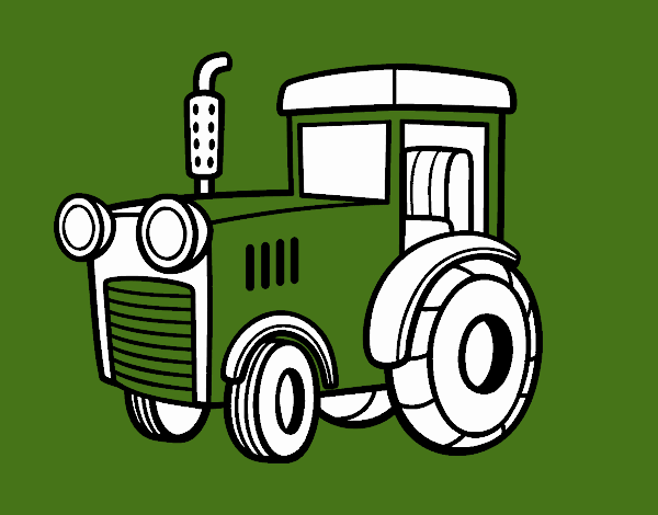 Un tractor