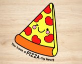 You have a pizza my heart