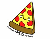 You have a pizza my heart