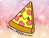 You have a pizza my heart