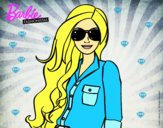 Barbie con gafas de sol