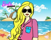 Barbie con gafas de sol