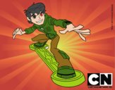 Ben 10 skateboard