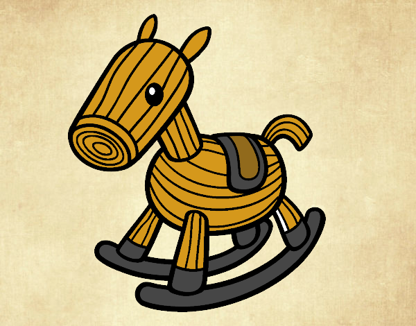 Caballito de madera