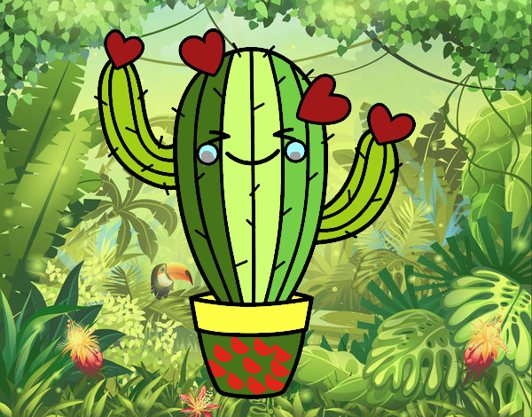 Cactus corazón