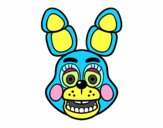 Cara de Toy Bonnie de Five Nights at Freddy's