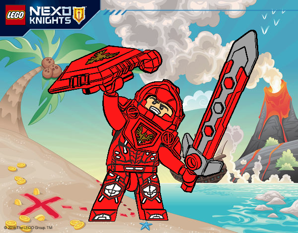 Clay lider de los Nexo Knights