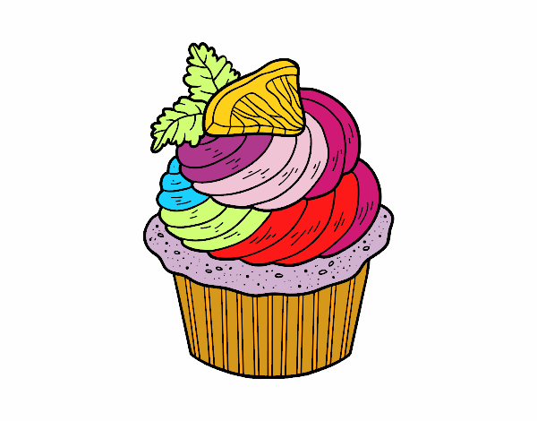 Cupcake de limón