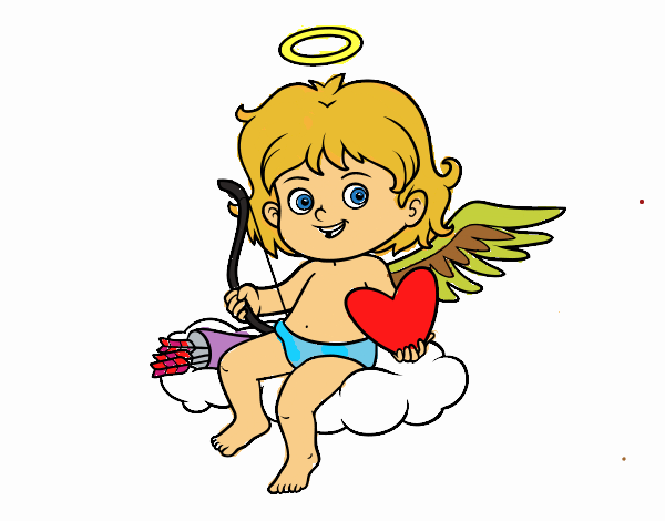 Cupido en una nube