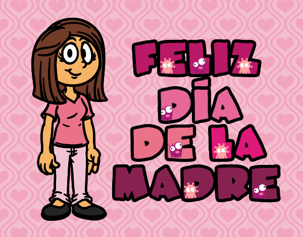 dibujo del dia de la madre