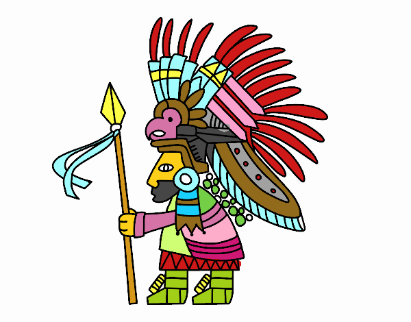 Guerrero azteca