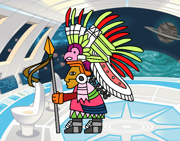 Guerrero azteca