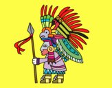 Guerrero azteca