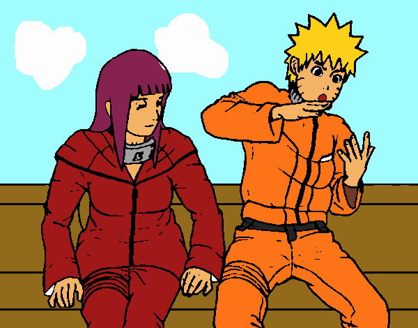 Hinata y Naruto