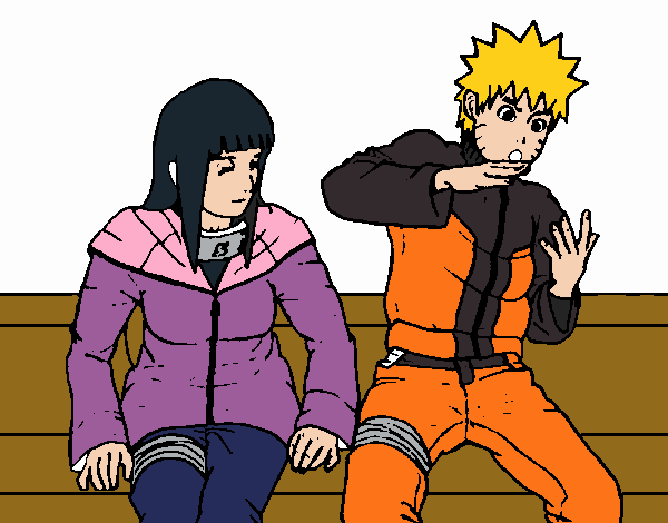 Hinata y Naruto