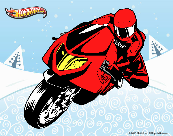 Moto en nieve