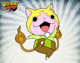 Jibanyan saltando