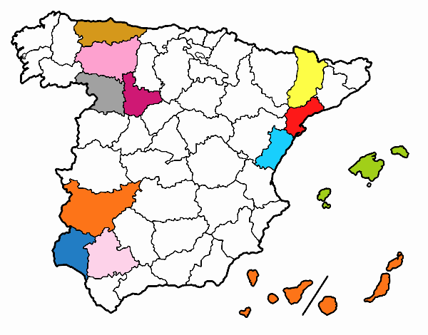 Las provincias de España