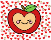 Manzana corazón