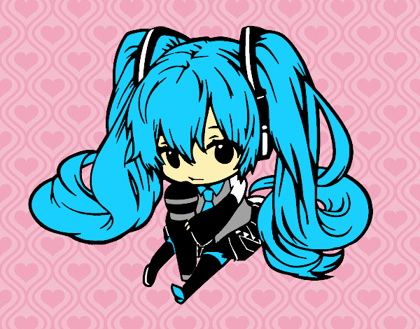 Miku Chibi vocaloid