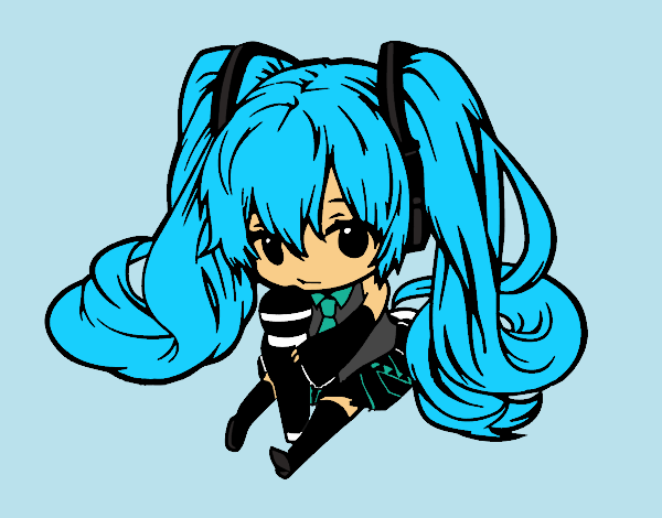 Miku Chibi vocaloid