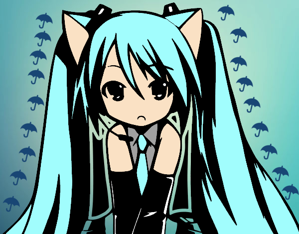 miku triste :(