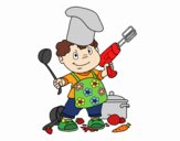 Niño cocinero