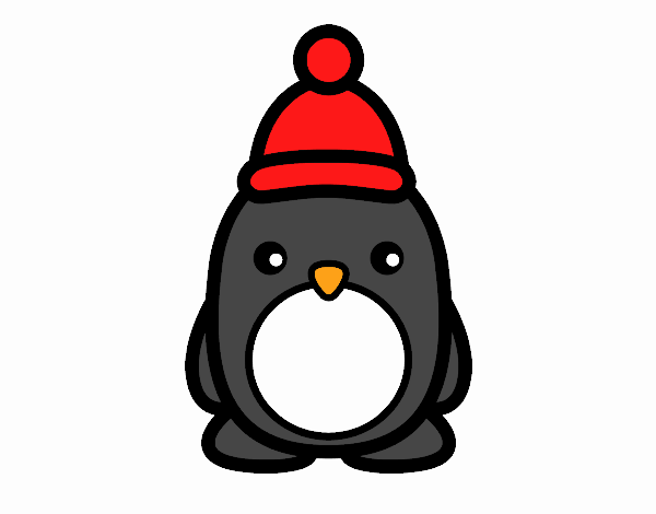 el pingüino navideño