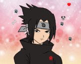 Sasuke enfadado