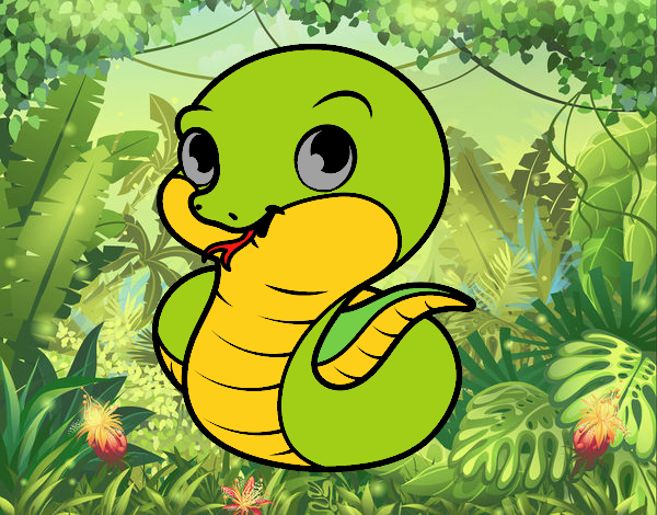 Serpiente bebé