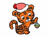 Tigre navideño