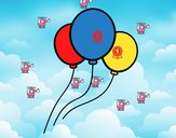 Tres globos