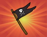 Una bandera pirata