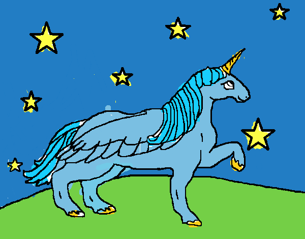 el unicornio de la noche