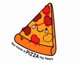 You have a pizza my heart